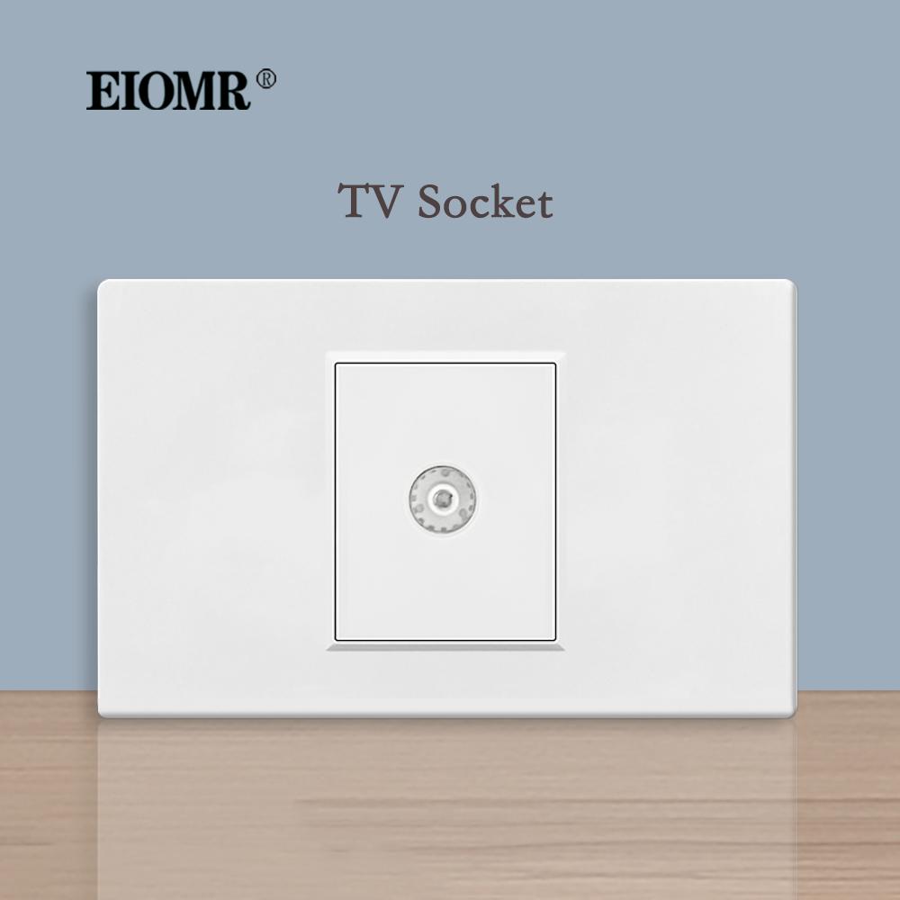EIOMR 118 Series 15A American Standard Duplex Wall Socket Type-c 3.1A Fast Charging 2.1A USB Ports Home Appliance Plug Adapter