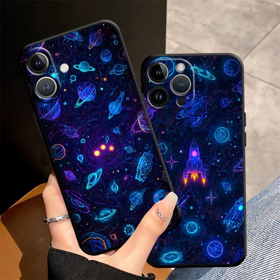 Чехол для телефона 'Планета Вселенной' для Apple iPhone 11 13 XR XS MAX 16 12 14 17 Pro Max Air 15 Pro 7 8 Funda Чехол для телефона