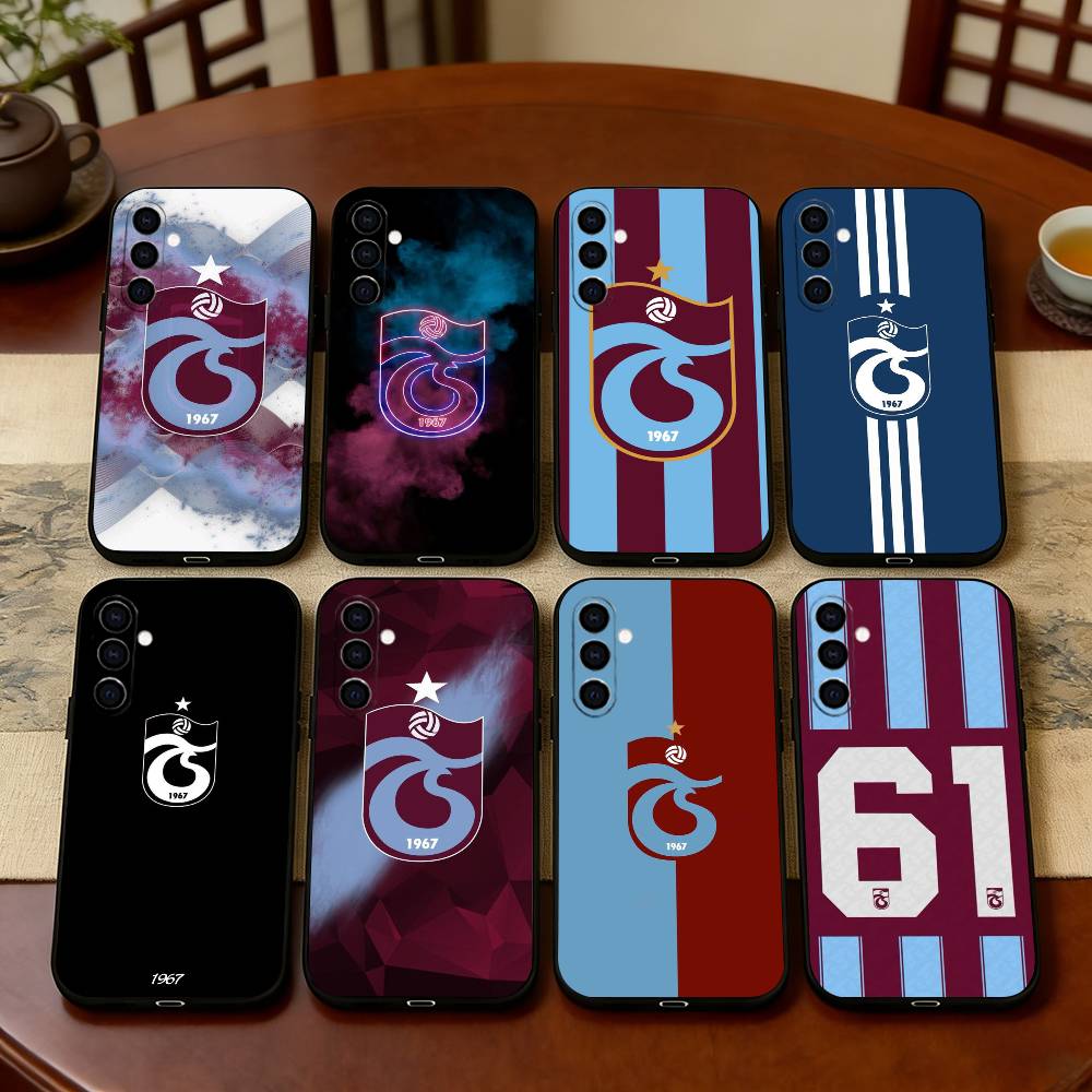 Чехол для телефона T-Trabzonspor Черный Силиконовый Мягкий Для Samsung Galaxy A73,A72,A71,A70,A53,A52,A51