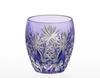 Kagami Crystal Kiriko Rocks Glass with Star (Yaraige Pattern), 240cc, T727-2668CMP