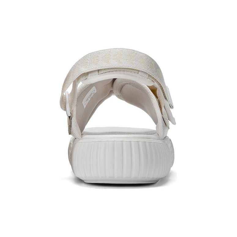 Kappa Outdoor Velcro Thick Sole Beach Shoes Sports Sandals Unisex Sandals Gray White K0DX5LL20-133