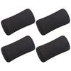 4Pcs Foot Pad Roller Sleeve Foot Pad Roller Gym Foot Pad Roller Pad Replacement Exercise Machine Equipment Replacements