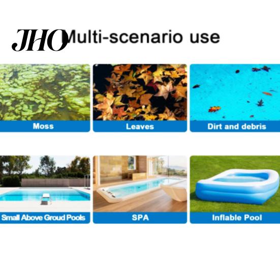 Silt And Pollen Remover for Pools Cordless Pool Vacuum Rechargeable Handheld Cleaner Powerful Suction User-friendly Debris Inground Hot Tubs Spas