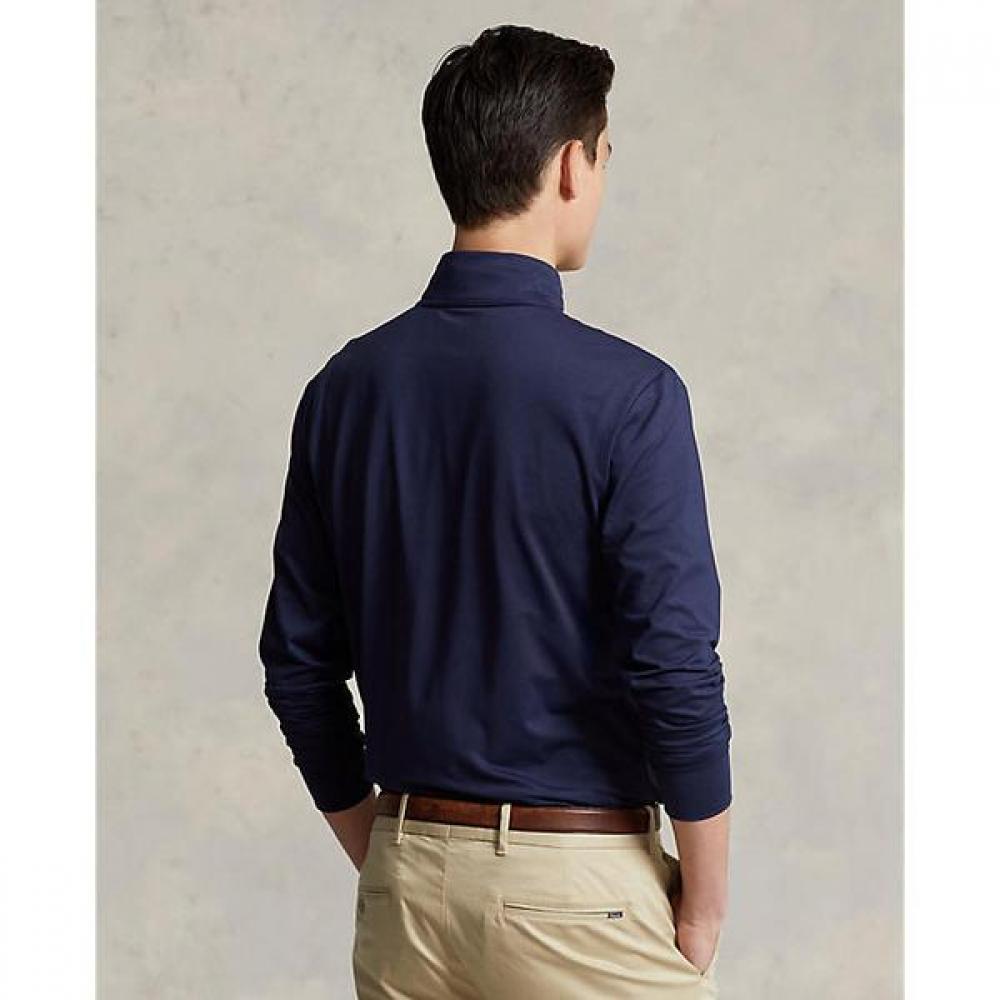 Polo Ralph Lauren Мужская спортивная футболка с молнией на четверть Mnpokni16822177410
