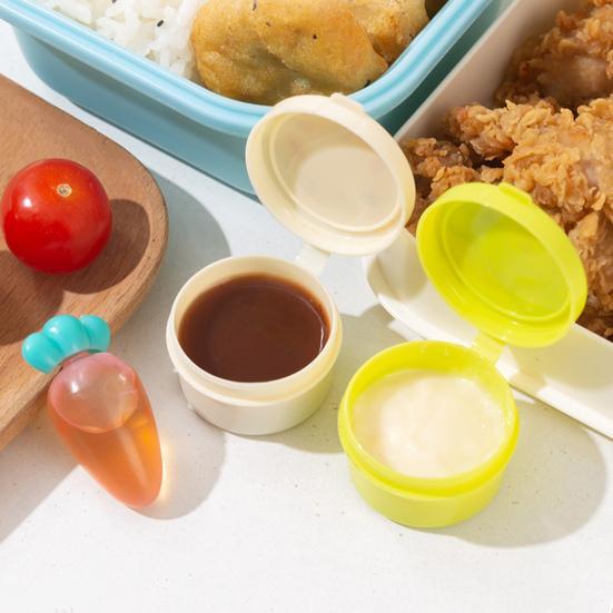 1 Набор Креативная форма бутылки для соуса Пыленепроницаемый Компактный размер Очаровательный внешний вид Многоразовый пластик