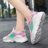 New women's sneakers trendy soft sole comfortable fly-woven breathable sneakers 2025 women's spring and summer sneakers
