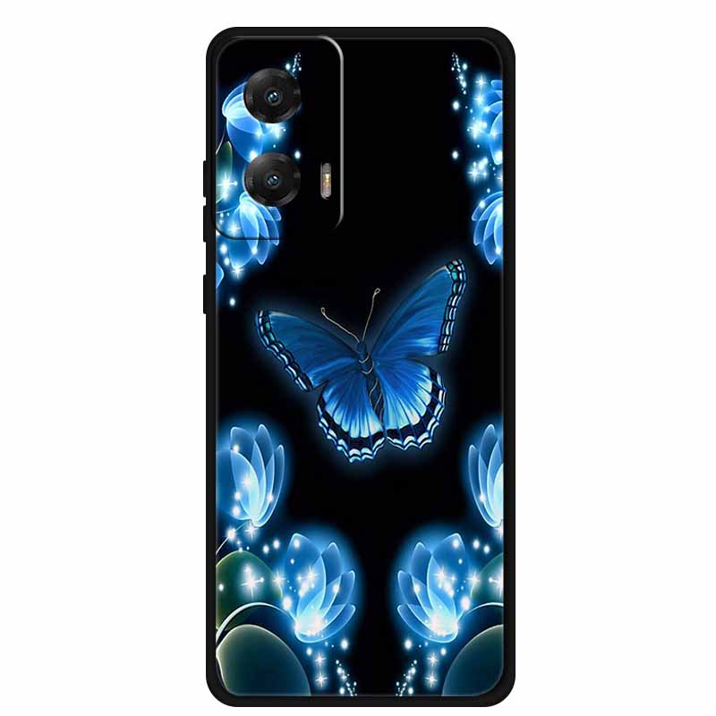 Для Moto G85 5G Чехол ТПУ Животные Мягкий Силикон Задняя Крышка Чехлы Для Телефона Для Motorola Moto E14 MotoG85 Волк Защитный Крутой funda