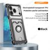 Для iPhone 17 Air 17 Pro Магнитный Держатель Кошелек Покрытие Слот для Карты Чехол Для iPhone 17 Pro Max Прозрачный Ударопрочный Задняя Крышка