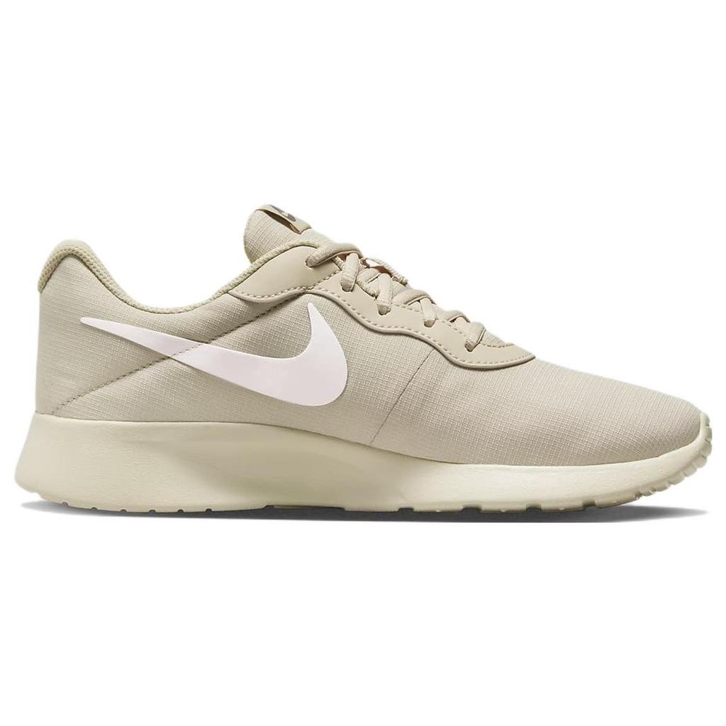 Nike Tanjun Refine Fabric Sports Comfort Shock Absorption Slip Resistant Durable Low Top Lifestyle Casual Shoes Women Sneaker Beige DR4495-100
