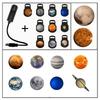 USB Потолочный Свет-проектор Луна Земля Галактика Атмосферный Свет Звездное Небо Лампа Ночник Романтическое Украшение Спальни