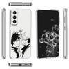 Милый прозрачный чехол с изображением аниме Jujutsu Kaisen для Samsung Galaxy S22 S20 FE S21 S10 S9 Plus Note 20 Ultra 10 Lite, прозрачный чехол для телефона