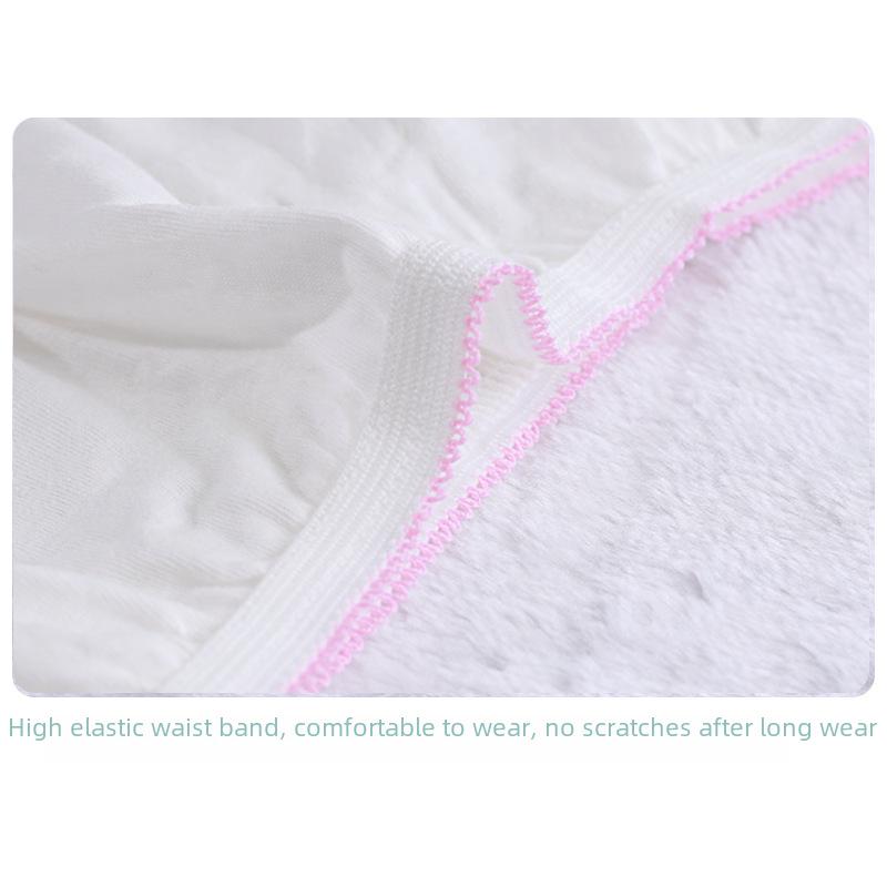 Стерильное одноразовое нижнее белье для беременных из чистого хлопка - женские трусы-боксеры и защитные брюки