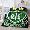 America Futebol Clube Portable Blanket/Soft Blanket Bedding Blanket Suitable for Travel Camping Living Rooms Offices Sofas Fan Gifts