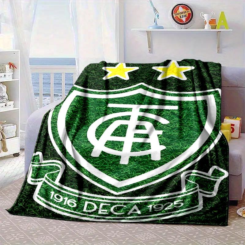 America Futebol Clube Portable Blanket/Soft Blanket Bedding Blanket Suitable for Travel Camping Living Rooms Offices Sofas Fan Gifts
