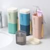 Travel Portable Toothbrush Storage Case Box Toothbrush Holder Cover Wash Cup Toilet Storage Box Bathroom Accessorie