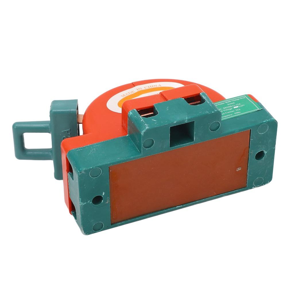 AC230V Disconnect Switch 32A Change Over Switch Double Throw Switch  Switch Over Application