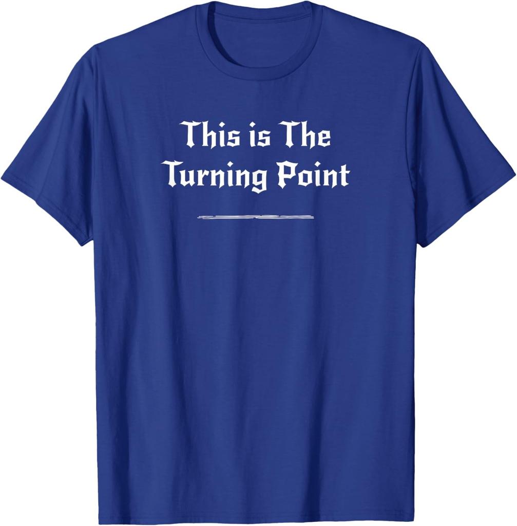 US This is The Turning Point American Flag Unisex T-Shirt