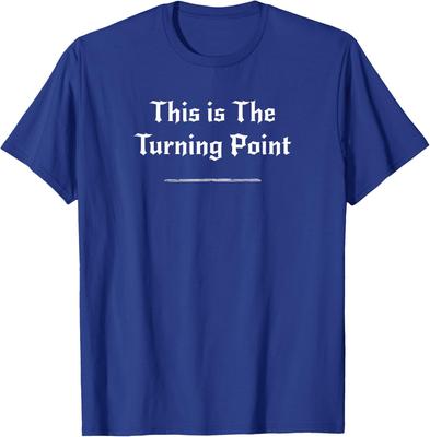 US This Is The Turning Point American Flag Unisex T-Shirt