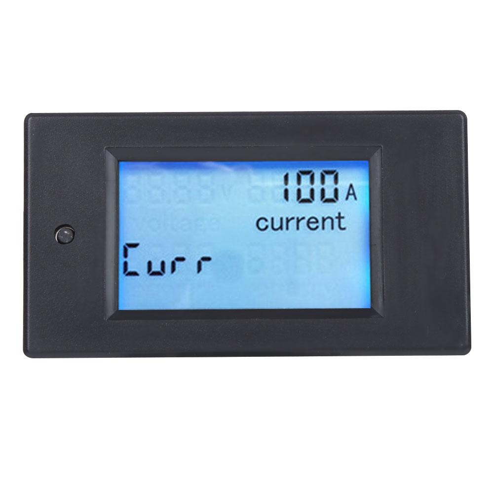 Multifunction Digital   Voltage Current Power Frequency Meter Factor Detector with LCD Display