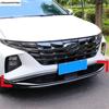 Автомобильные передние нижние накладки на бампер, полоски, декоративные элементы, аксессуары из нержавеющей стали, экстерьер для Hyundai Tucson NX4 -