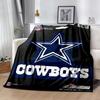 Dallas Blanket Soft Warm Cozy Suitable for Picnics Bedding Office Chair Four Seasons Multipurpose Playful Design Gift for Travel Home Birthdays