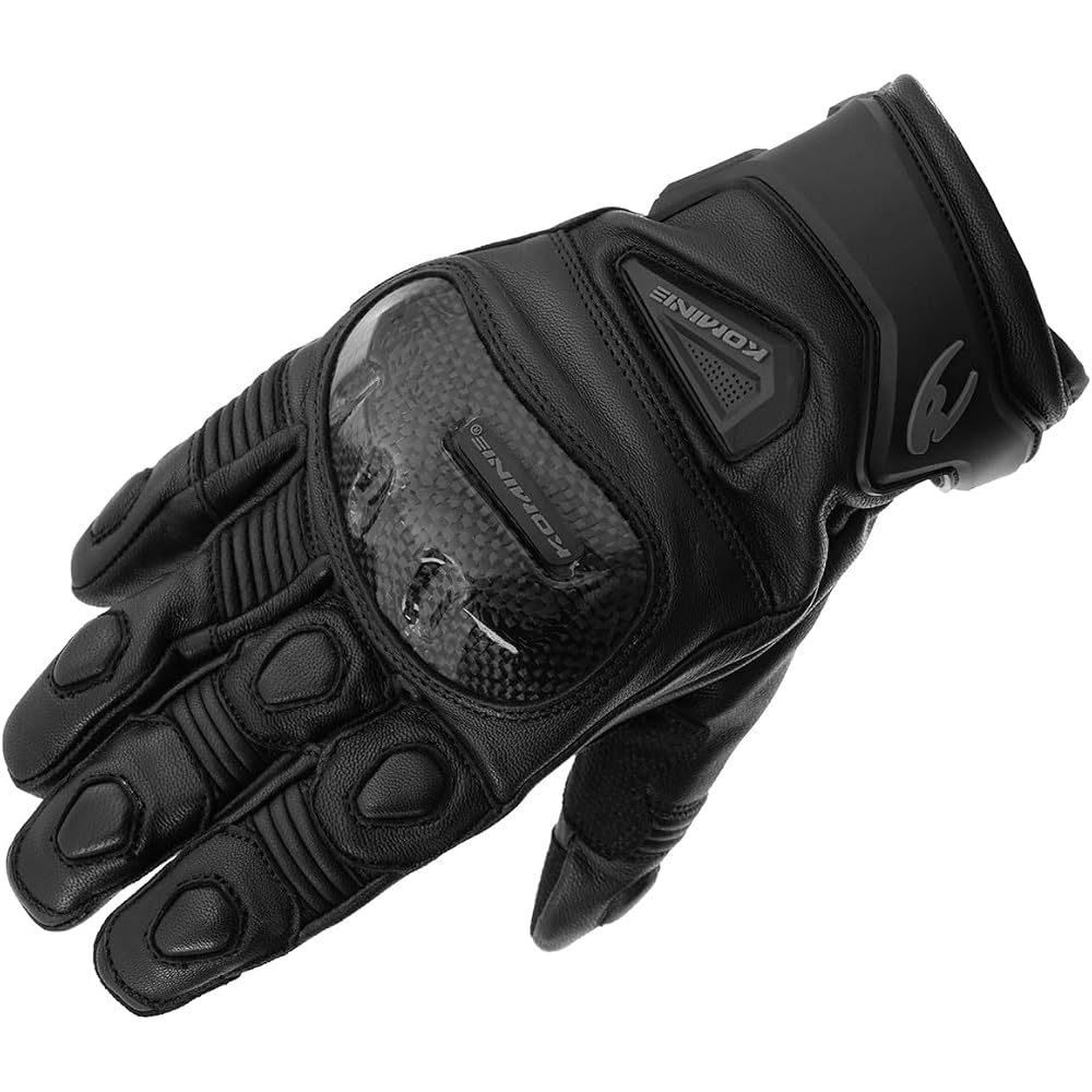 KOMINE GK-851 Carbon Protect Winter Gloves Black Medium