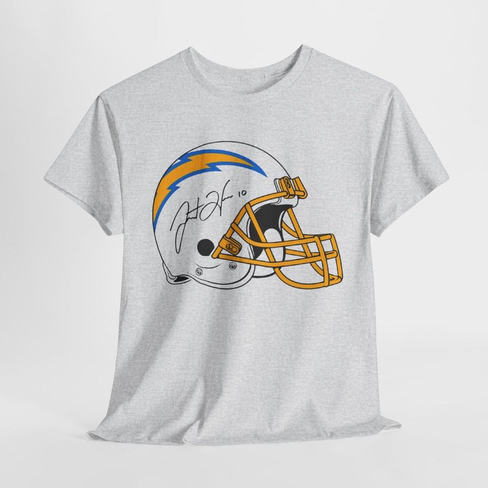 LA Charger Justin Herbert NFL Sports Team Fan Shirt Unisex Heavy Cotton Tee Unisex T-Shirt