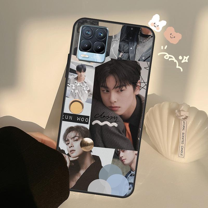 Ча Ын У корейский актер певец Чехол Для Realme C63 C61 C55 C51 C53 C25 C65 C67 C71 C75 10 11 12 13 14 Pro Plus GT6 GT7 Pro