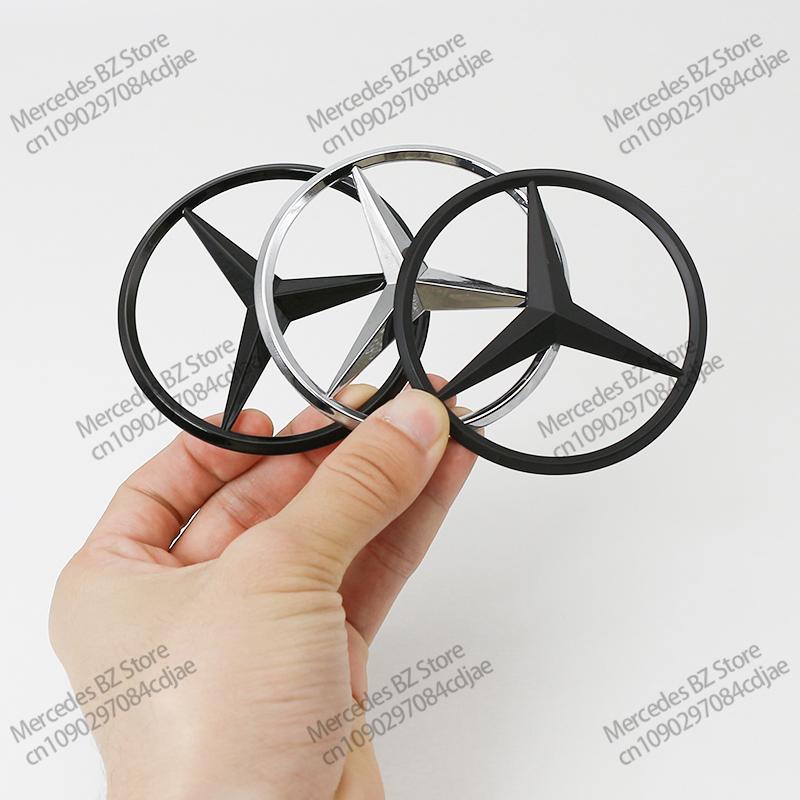 3D ABS Rear Star Logo Car Trunk Emblem For Mercedes Benz AMG W203 W204 W205 W212 W213 X253 X156 W166 W167 W176 W177 W223 W117 nn1