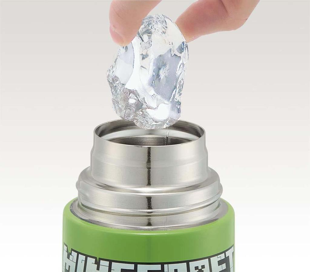 Skater Бутылка для воды 580 мл Minecraft Direct Drinking нержавеющая сталь спортивная бутылка SDC6N-A