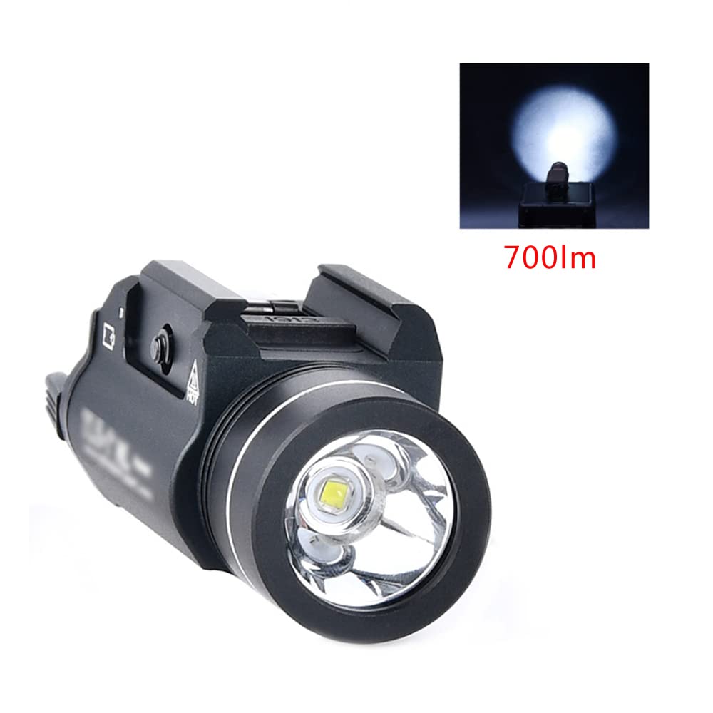 WADSN TL Type Replica Flashlight Weapon Light со стробоскопом 1000 люмен LED Tactical Light R-1 [Функция оснащения] (черный)