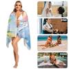 Swimming Dolphins Summer Beach Towel Ocean Wave Sea Life Print Hotel Towels Bathroom Travel For Home Spa Baby Playa Sauna Bath
