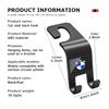 BKSN4 Car Seat Back Dual Head Hook Multifunctional Holder Hooks For BMW M 1 3 4 5 6 7 Series M3 M6 F01 F02E34 E36 E70 F10 X6 X1