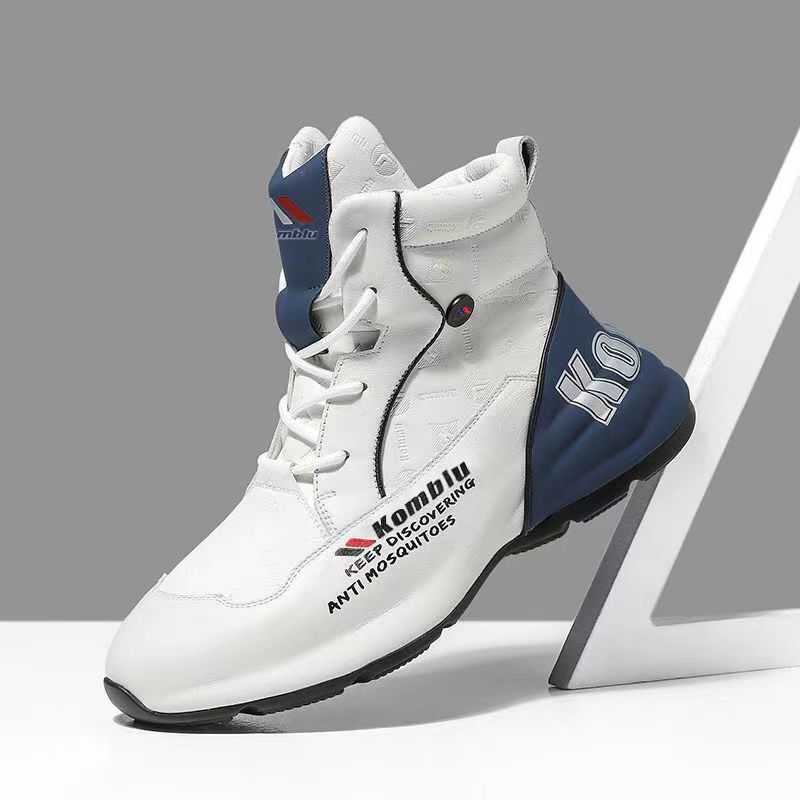 Мужская обувь Европейская станция зима удобная универсальная обувь на высокой подошве модный тренд спортивная мода повседневная обувь