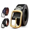 Retro Belt Men's High-end Leather Needle Buckle Jeans with Single-layer Pure Cowhide Tactical Belt Men's Style