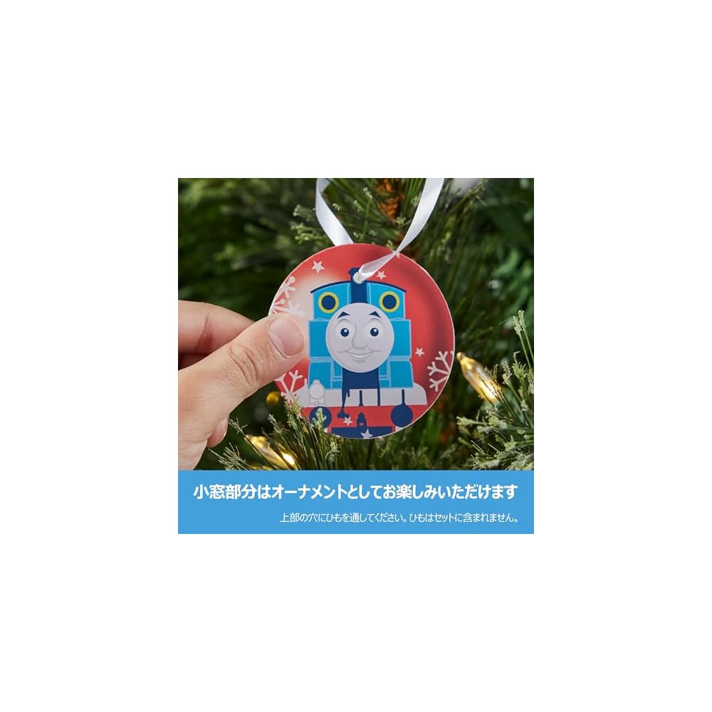 Thomas Mini Mini Thomas Advent Calendar 24 Pieces Christmas Train Set Toy for Kids Ages 3 and Up