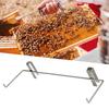 Beekeeper Stainless Steel Beekeeping Frame Holder Bee Hive Perch Side Mount