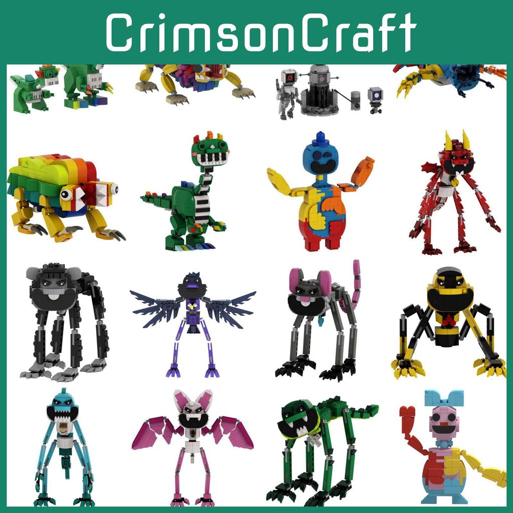 Глава Poppy Playtime 4 Конструкторы Сделай сам Пластиковые Сборные Игрушки Подарок Детям