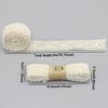 2 Size Retro Hollow Lace Ribbon, Ribbon, Used for DIY Crafts, Shoe and Hat Lace, Wedding Clothing Accessories