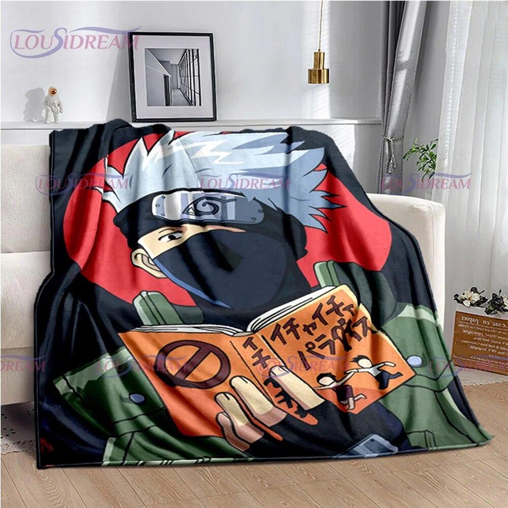 Креативное одеяло с принтом аниме N-Наруто, мягкое качественное покрывало для дивана-кровати, волосатое одеяло, фланелевое одеяло, покрывала, подарочные одеяла
