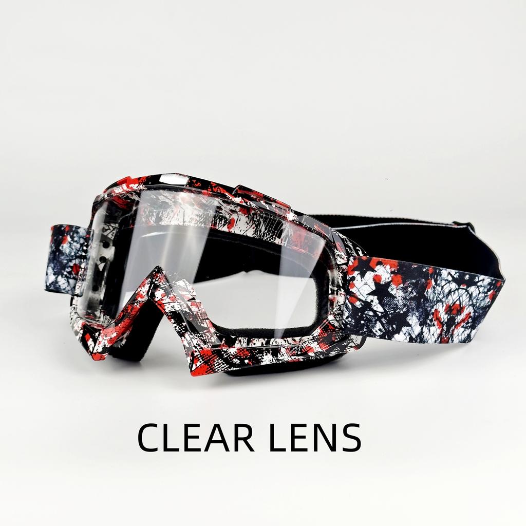 Мотоциклетные очки Велосипедные очки Очки для езды на открытом воздухе Внедорожные лыжи Спорт MX ATV Dirt Bike Гоночные очки Очки для мотокросса Велосипед Google