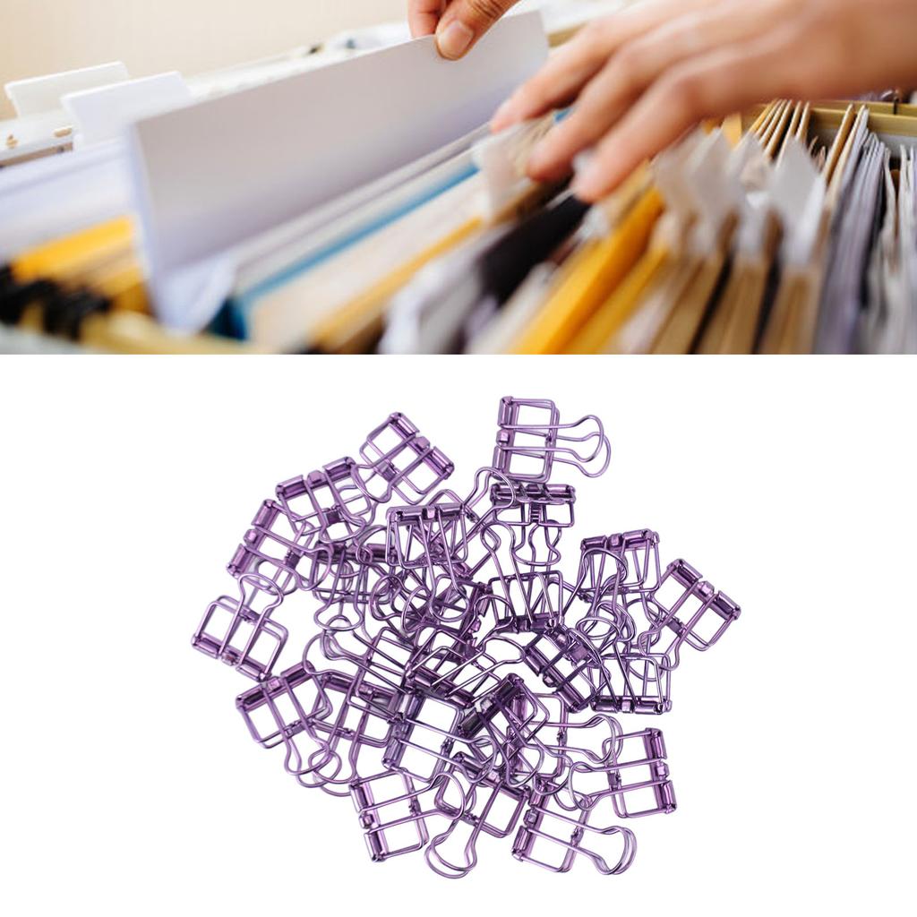 30 шт. зажимы для проволоки с металлическим покрытием из нержавеющей стали зажимы для бумаги для документов скрапбукинга квитанций P