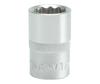 Yato 12-Point Socket 1/2"" Short 17Mm