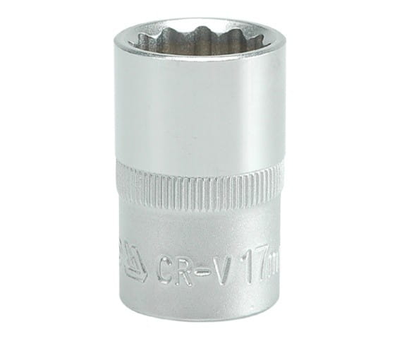 Yato 12-Point Socket 1/2"" Short 17Mm