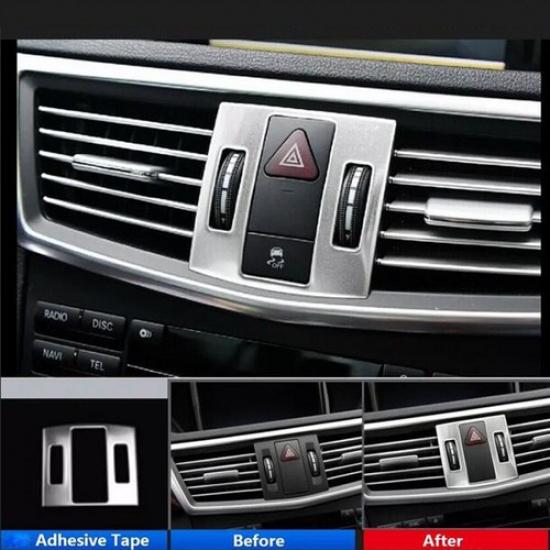 Center Console Air AC Vent Outlet Cover For Mercedes Benz E Class W212 2010-2011