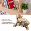 Resin Golden Elephant Figurine Gold Lucky Elephant Decoration  Reception Decoration