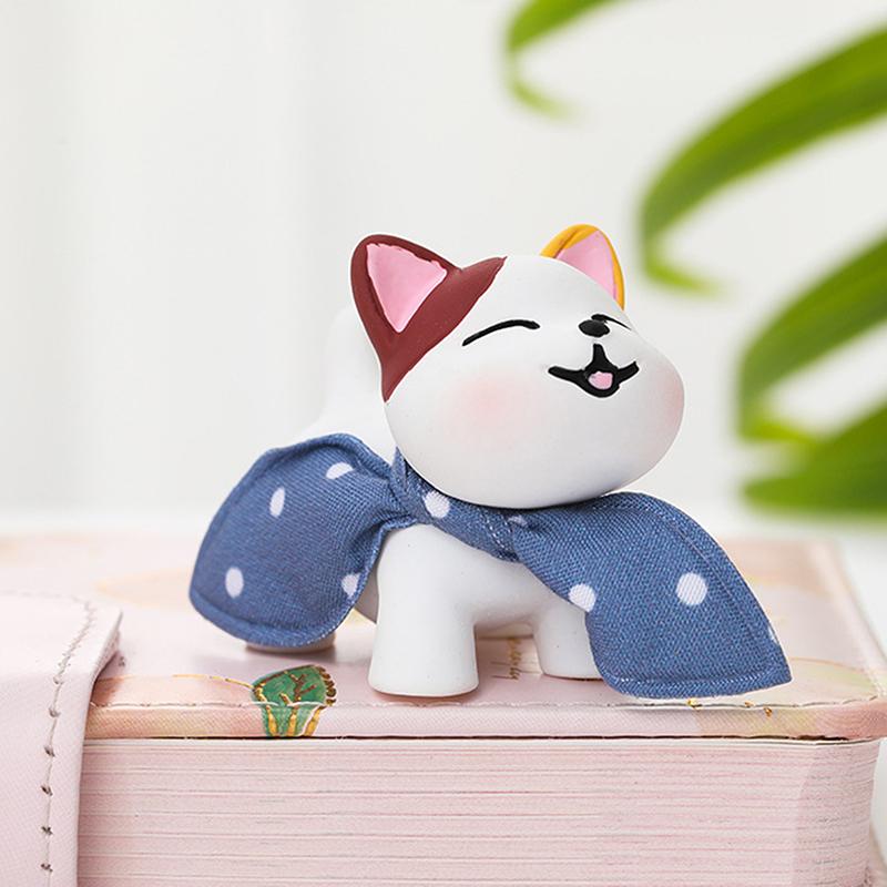 Милый брелок-подвеска в виде банта, улыбающаяся трехмерная кошка, кукла в виде сердца для девочки, аксессуары из смолы, упаковка и украшение