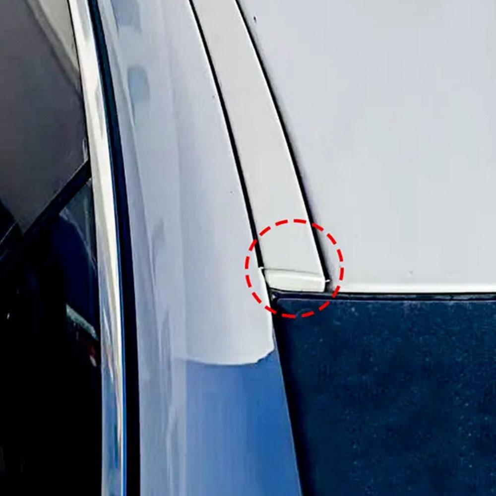 LH+RH Roof Rail Molding Trim Hole Plug End Cover For BMW 5 Series G30 2016-2022