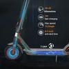 Новый модернизированный электрический самокат, 350 Вт, умный самокат для взрослых с приложением, максимальная нагрузка 120 кг, амортизирующий противоскользящий складной электрический самокат