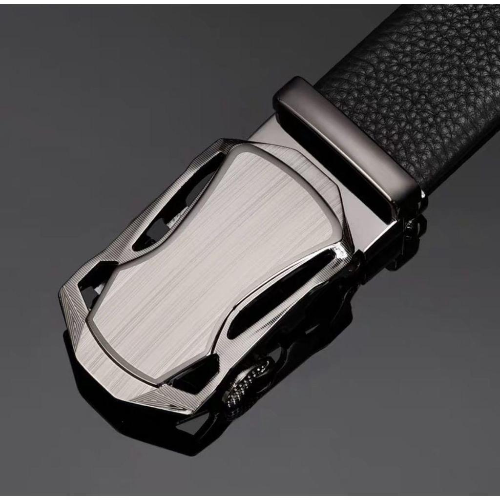 Мужской ремень с автоматической пряжкой Ceali Kievr - Кожа кенгуру, Популярен в Douyin и Kuaishou